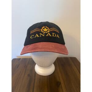 Vintage Canada Adjustable Hat with Suede Brim
